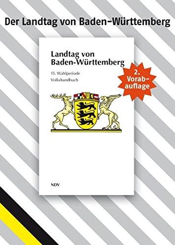 Sonderausgabe Landtag von Baden-Württemberg 15. Wahlperiode: 2. Auflage