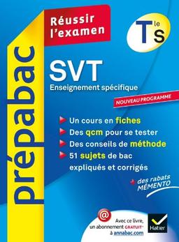 SVT Terminale S enseignement obligatoire : réussir l'examen : nouveau programme