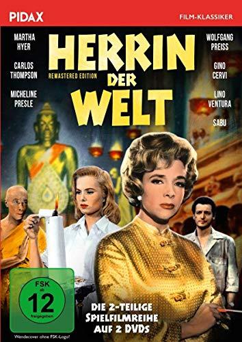 Herrin der Welt - Remastered Edition / Die komplette 2-teilige Spielfilmreihe mit Starbesetzung (Pidax Film-Klassiker) [2 DVDs]