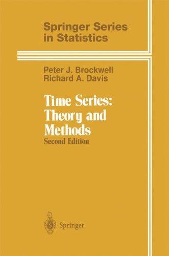 Time Series: Theory and Methods: Vol 2 (Springer Series in Statistics)