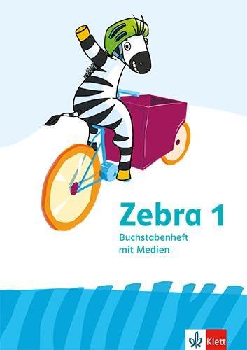 Zebra 1: Buchstabenheft mit Medien in Druckschrift Klasse 1 (Zebra. Ausgabe ab 2024)