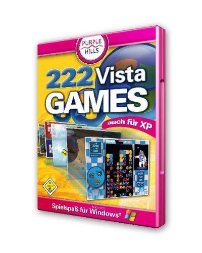 222 VistaGames, DVD-ROM Spielespaß für Microsoft Windows, auch für XP