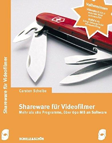 Shareware für Videofilmer: Mehr als 180 Programme, über 650 MB an Software