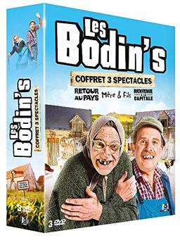 Coffret les bodin's 3 spectacles : retour au pays ; mère et fils ; bienvenue à la capitale [FR Import]