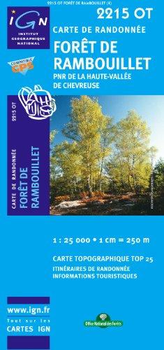 Foret de Rambouillet 1 : 25 000