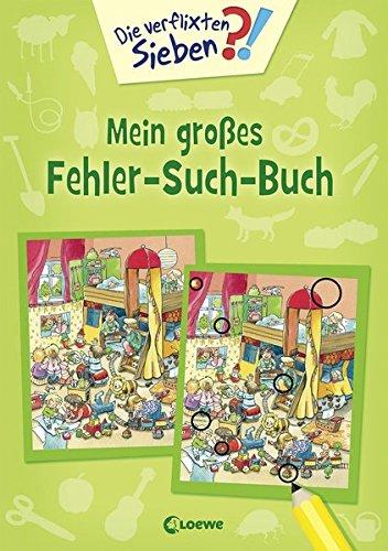 Die verflixten Sieben - Mein großes Fehler-Such-Buch: Band 1