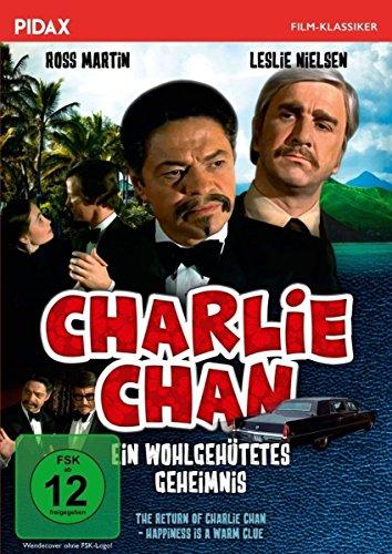 Charlie Chan: Ein wohlgehütetes Geheimnis (The Return of Charlie Chan / Happiness is a Warm Clue) / Spannender Kriminalfilm mit Ross Martin und Leslie Nielsen (Pidax Film-Klassiker)