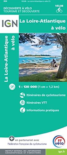 Loire Atlantique à Velo 1:100 000