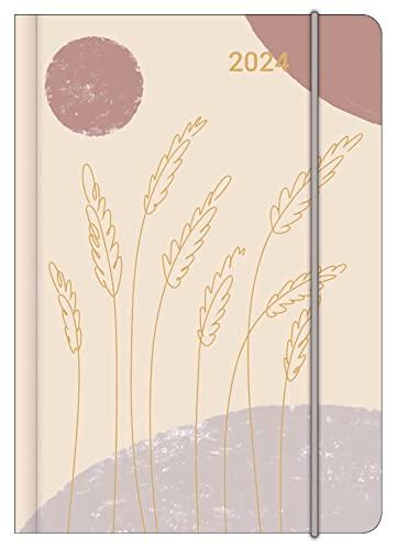 TIME 2024 - Diary - Buchkalender - Taschenkalender - 12x17: Midi Flexi Diary GlamLine