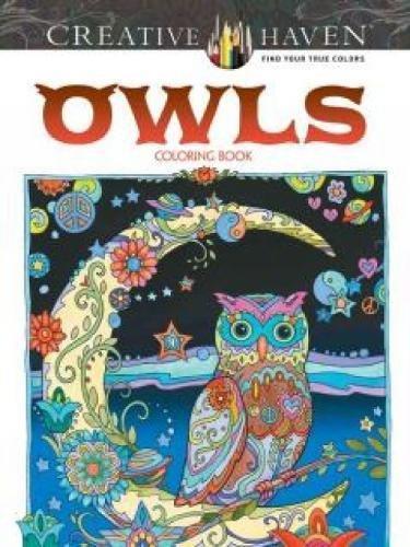 Creative Haven Owls Coloring Book (Creative Haven Coloring Books)