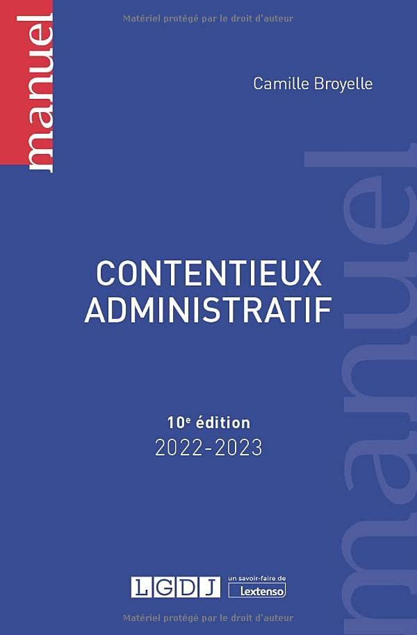 Contentieux administratif : 2022-2023