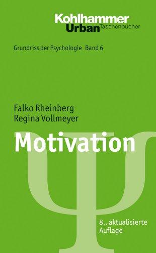 Motivation;Grundriss der Psychologie, Band 6; Urban TB, Band 555 (Urban-Taschenbuecher)