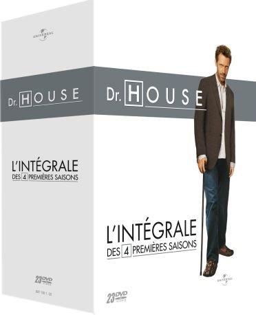 Dr. House, saisons 1 à 4 - Coffret 23 DVD [FR Import]