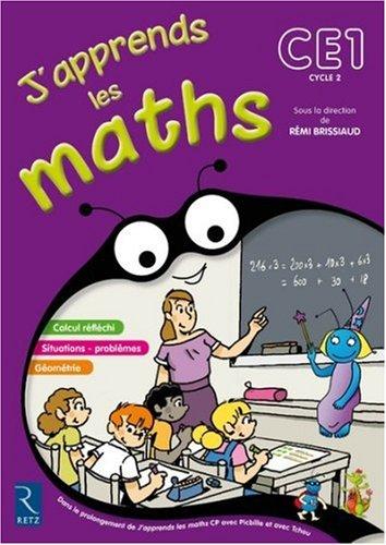 J'apprends les maths avec Picbille CE1, cycle 2 : fichier de l'élève