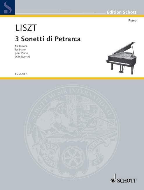 3 Sonetti di Petrarca: Klavier. (Edition Schott)