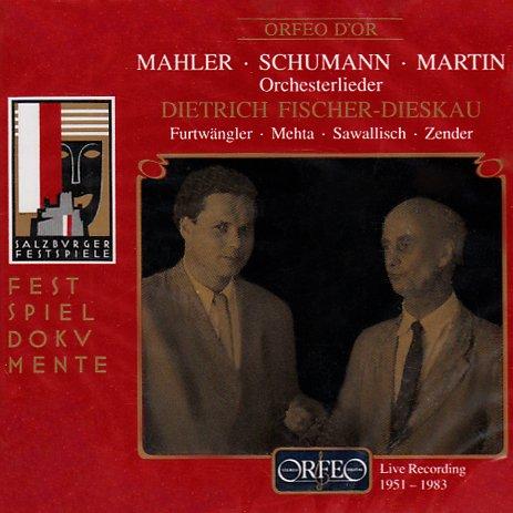 Orchesterlieder von Mahler, Schumann