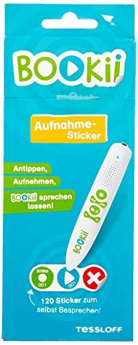 BOOKii 120 AufnahmeSticker neutral Paket 1, Nr. 001-120: Eigene Texte und Töne selbst aufnehmen Antippen, Spielen, Lernen