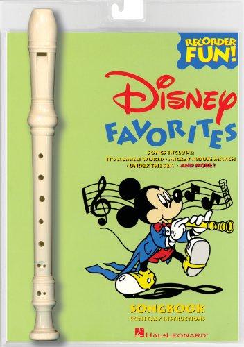 Disney Favorites Recorder Fun Pack - Recorder and Songbook