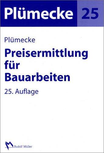 Preisermittlung für Bauarbeiten