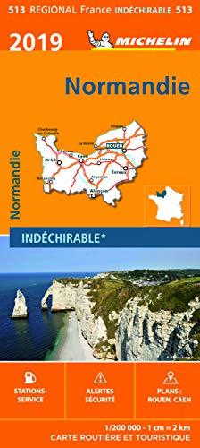 Carte Normandie Michelin 2019