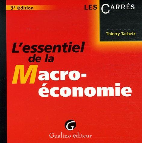 L'essentiel de la macroéconomie