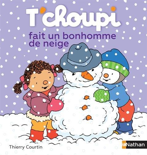 T'choupi fait un bonhomme de neige