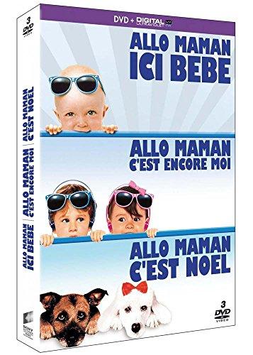 Coffret trilogie allo maman 3 films : allo maman ici bébé ; allo maman cest encore moi ;allo maman cest noël [FR Import]