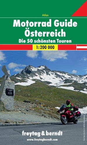 Motorrad Guide Österreich-Die 50 schönsten Touren - Maßstab 1:200 000