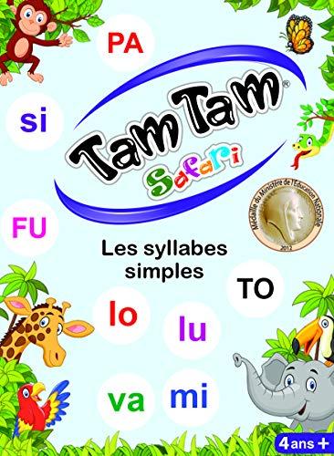 Tam tam safari : les syllabes simples