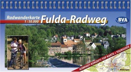 Kompaktspiralo Fulda-Radweg: Kompakt-Konzept: Top-Karte + Tourguide