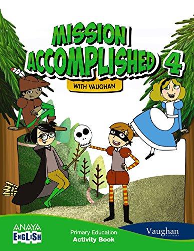 Anaya English, Mission Accomplished, 4 Educación Primaria. Activity book