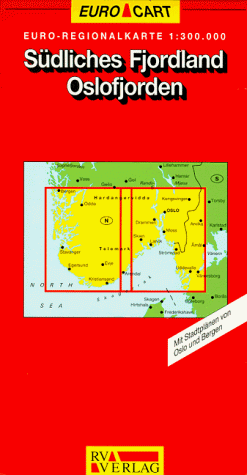 Südliches Fjordland. Oslofjorden 1 : 300 000