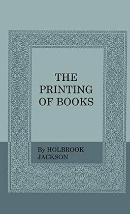 The Printing Of Books