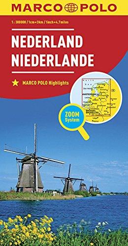 MARCO POLO Länderkarte Niederlande 1:300 000