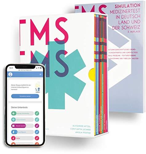 Medizinertest TMS / EMS 2020 Komplettpaket I Exklusives Paket aus Kompendium, TMS-Simulation und E-Learning Zugang I Vorbereitungs-Box für den Medizintest in Deutschland und der Schweiz