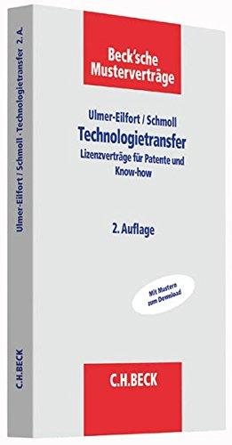 Technologietransfer: Lizenzverträge für Patente und Know-how