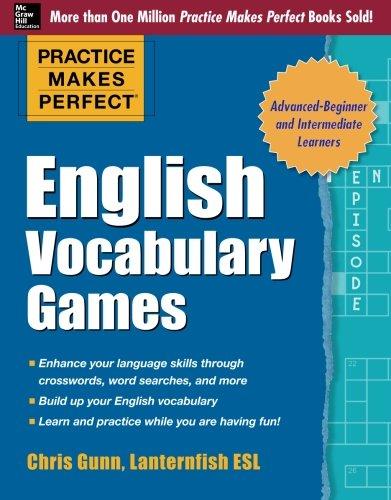 Practice Makes Perfect English Vocabulary Games (Practice Makes Perfect (McGraw-Hill))