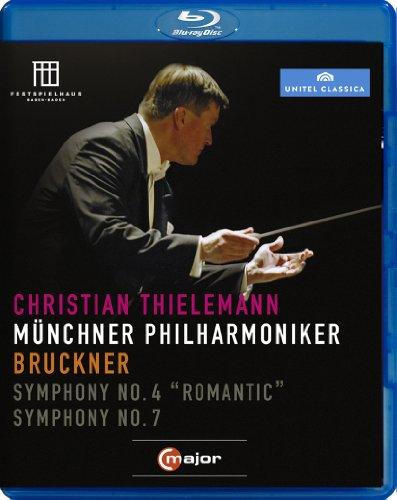 Anton Bruckner - Sinfonia n.4 'romantica', sinfonia n.7 [Blu-ray]