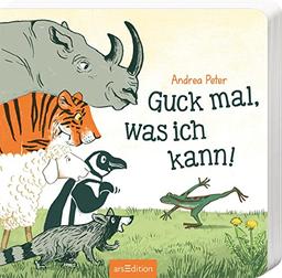 Guck mal, was ich kann!: Interaktiver Vorlesespaß | Ein lustiges Pappbilderbuch mit vielen witzigen Details für Kinder ab 2 Jahren