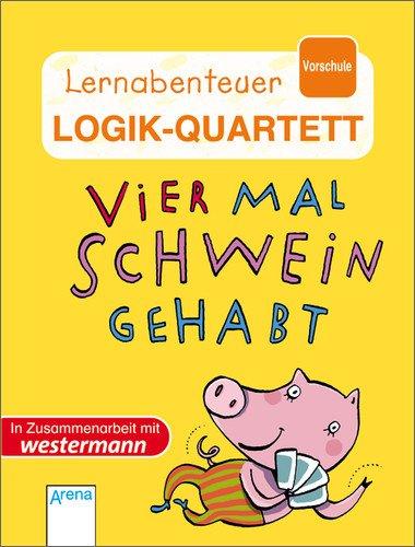 Vier Mal Schwein gehabt!: Logik-Quartett - Kartenspiel mit 60 Karten