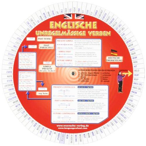 Language Wheels. Englische unregelmäßige Verben: 184 der meistgebrauchten unregelmäßigen Verben