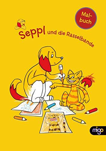 Seppl und die Rasselbande Malbuch