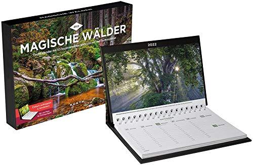 Magische Wälder Tischkalender 2022: Wochenkalender mit Terminplaner (KUNTH Tischkalender mit Wochenplaner)