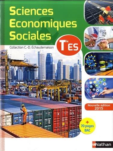 Sciences économiques & sociales, terminale ES