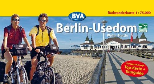 Berlin-Usedom, Kompakt-Spiralo, Radwanderkarte, 1 : 50 000