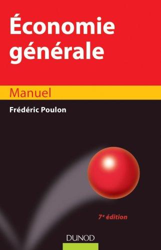 Economie générale : manuel