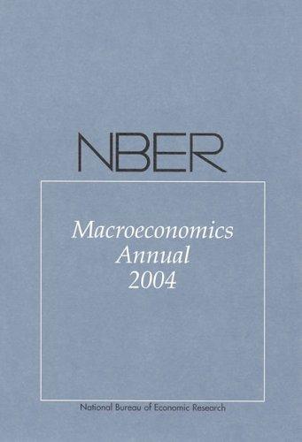 NBER Macroeconomics Annual 2004