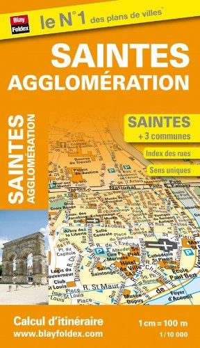 Plan de Saintes et de son agglomération