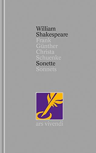 Sonette / Sonnets, William Shakespeare (Gesamtausgabe übersetzt von Frank Günther, Band 38, Zweisprachig)