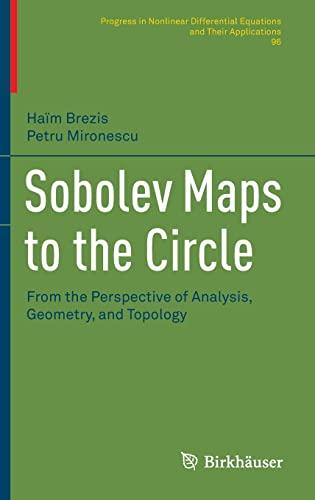 Sobolev Maps to the Circle: From the Perspective of Analysis, Geometry, and Topology (Progress in Nonlinear Differential Equations and Their Applications, 96, Band 96)